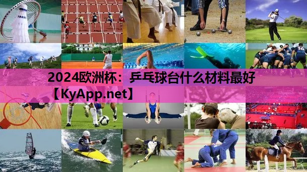2024欧洲杯：乒乓球台什么材料最好